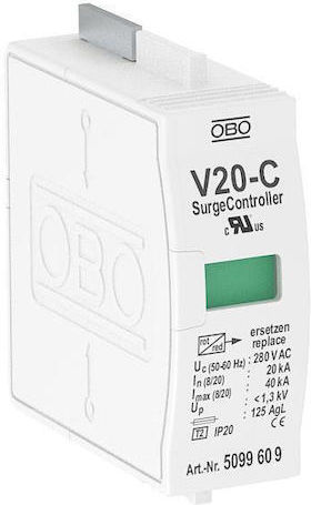 OBO Bettermann Inspired T2 Replacement Cartridge 20kA