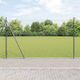 vidaXL Придържащ клипс за Ограда на Градина от Пластмаса 3.2x3.2x83.5бр 1бр Gray