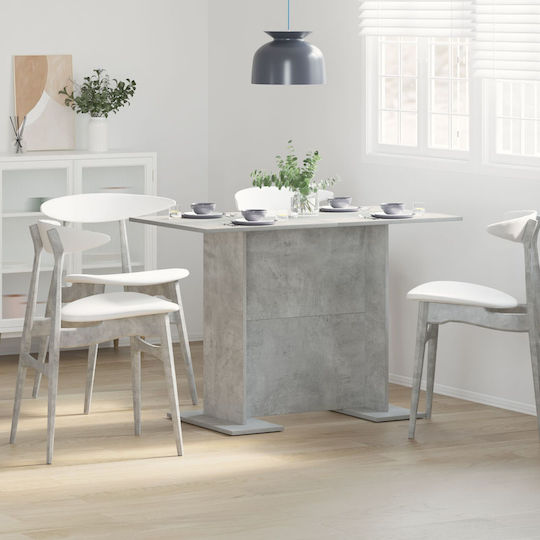 Tisch Speisesaal Holz Gray 110x60x75cm