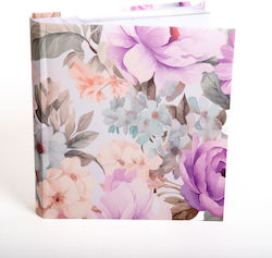 Bound Album with Sleeves 13x18 Holds 200 Photos 13x18 or 13x19 S550 Art Watercolor Flowers Pink