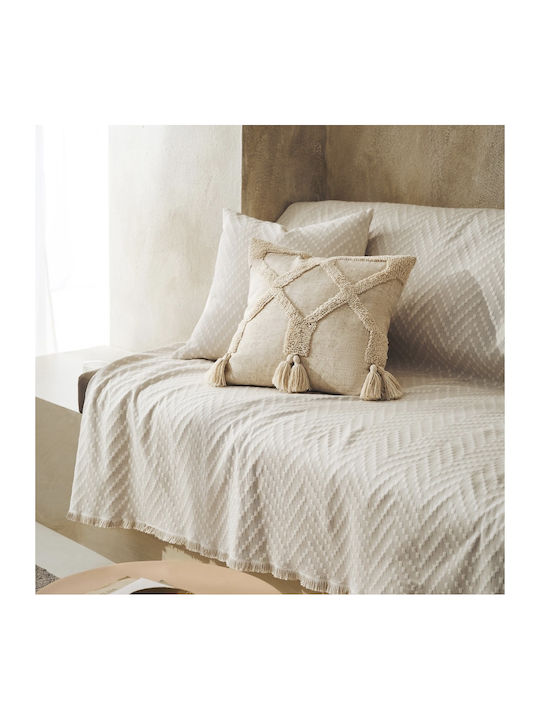 Gofis Home Gofis Home Four-Seater Sofa Throw Ja...