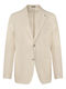 Men's Summer Suit Jacket Regular Fit Eκρού