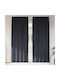 vidaXL vidaXL Vorhänge Verdunkelung Fenster mit Bleistiftfalten Grau 140x260cm