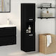 vidaXL Badezimmersäule Wandhängeschrank H30xB30xH130cm Eiche