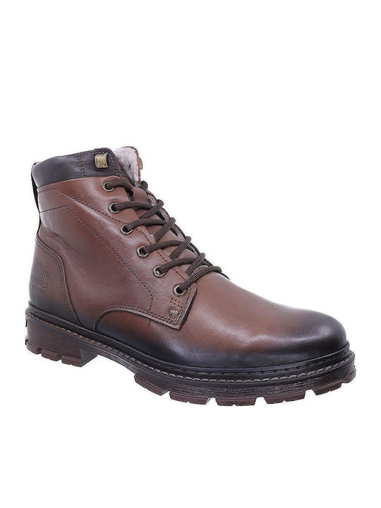 Pegada Leather Brown Boots