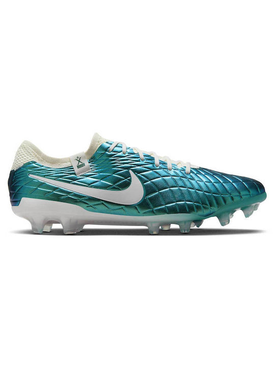 Nike Tiempo Legend 10 Elite Football Shoes with Cleats Green