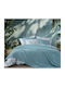 Nef-Nef Homeware Elmer Piqué Decke Übergröße 230x240cm Aqua