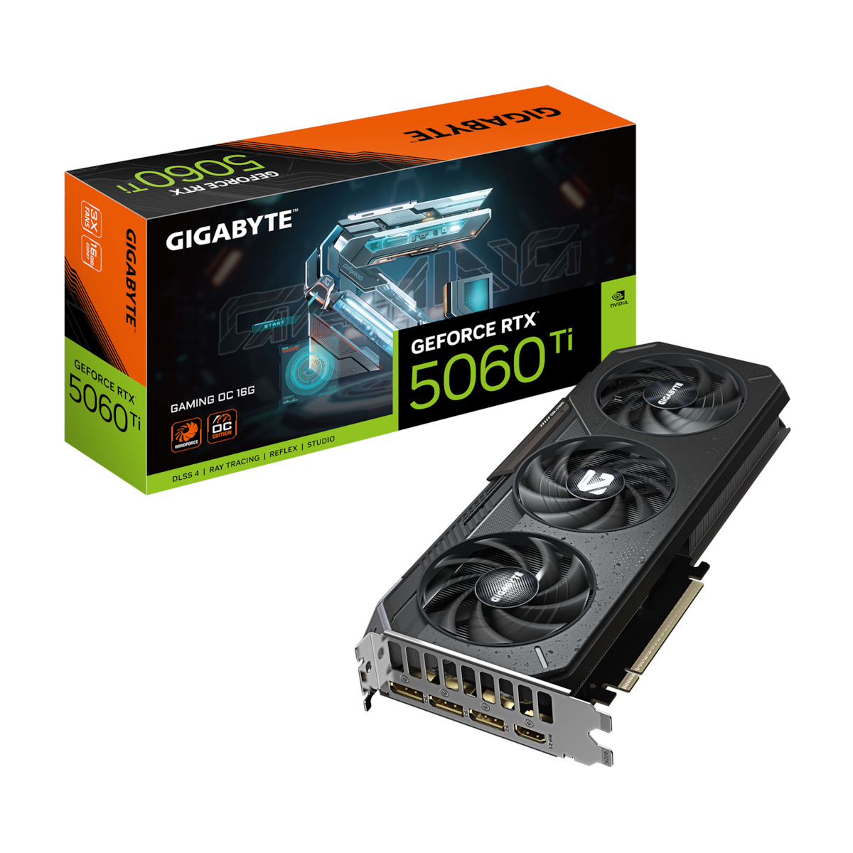 Gigabyte GeForce RTX 5060 Ti 16GB GDDR7 GAMING OC Κάρτα Γραφικών