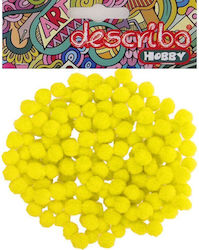 Gelbe Pompons 200 Stück Größe 10 mm Describo * ...