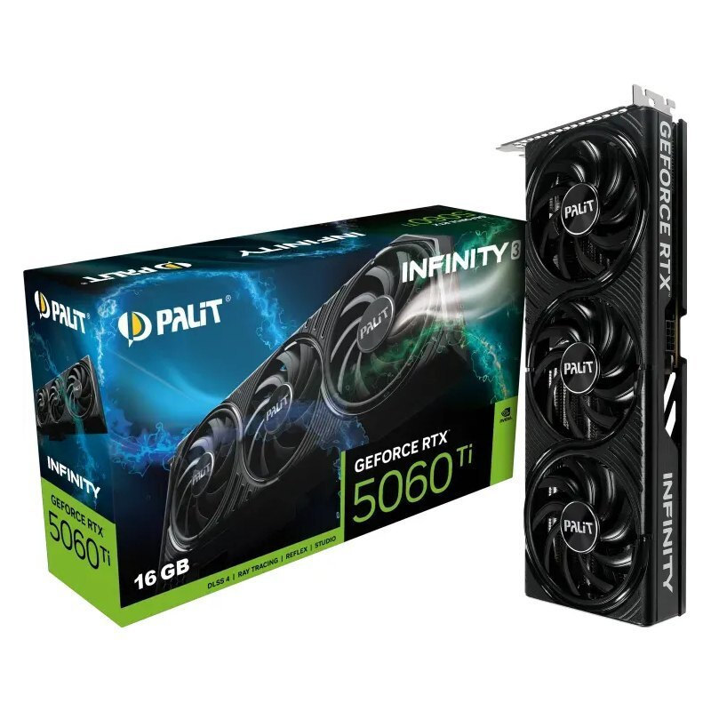 Palit GeForce RTX 5060 Ti 16GB GDDR7 Infinity 3 Κάρτα Γραφικών