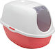 MPS Katzentoilette Geschlossen Rot L54.5 x B39.1 x H40.3cm