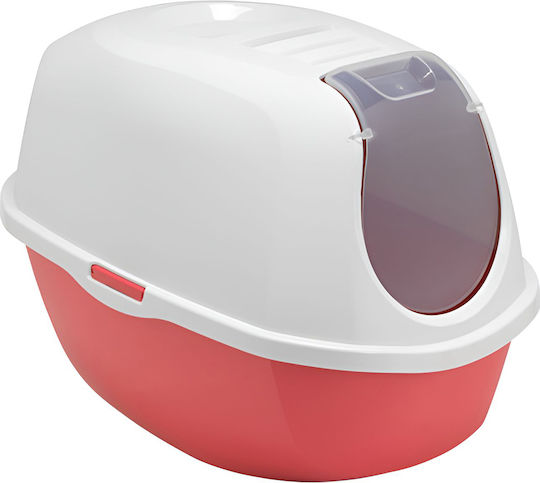MPS Katzentoilette Geschlossen Rot L54.5 x B39.1 x H40.3cm