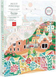 Paint by Numbers Canvas Barcelona La Petite