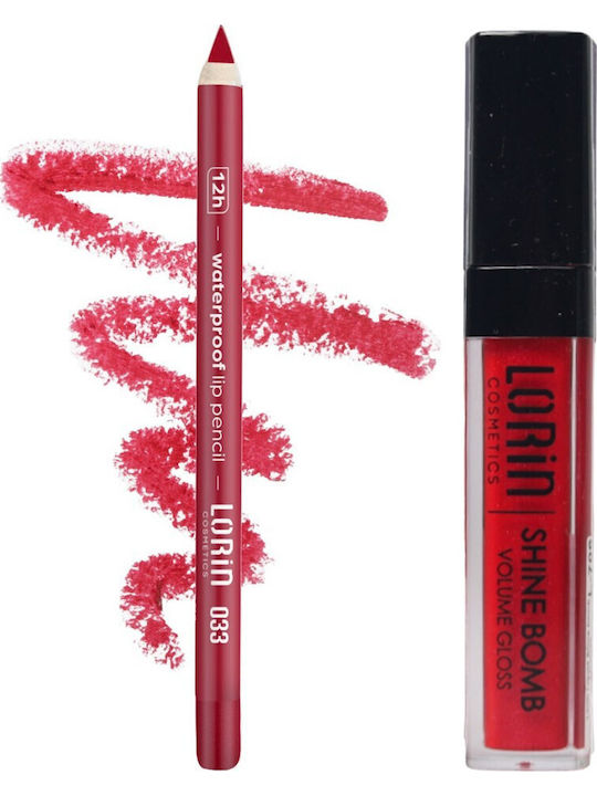 Lorin Lip Combo Make-up-Set Glitz 2Stück