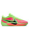 Giannis Freak 6 Niedrig Basketballschuhe Lime Blast / Metallic Silver / Hyper Pink