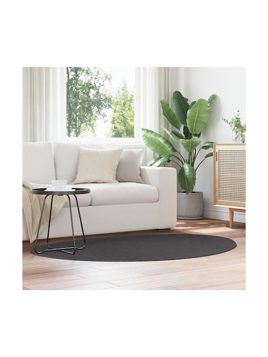vidaXL Anti-slip Rug Outdoor Rectangular Charcoal