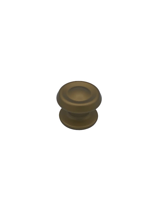 Saguatti Knopf Vordertür Satin Bronze