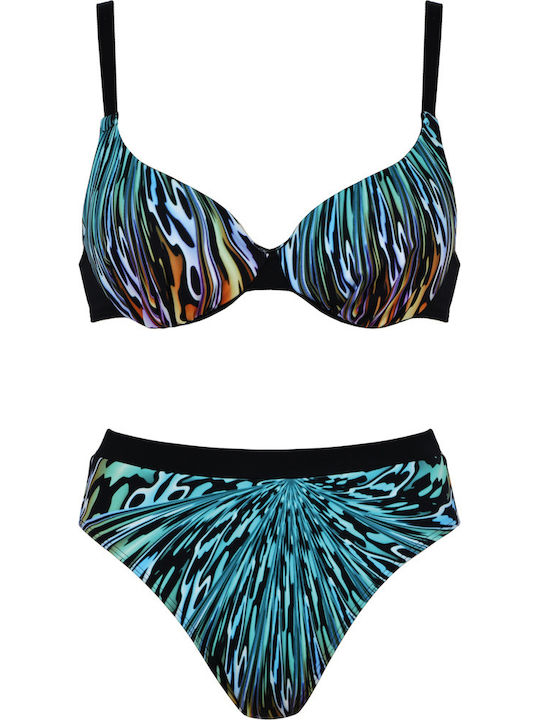 Set Bikini Mehrfarbig