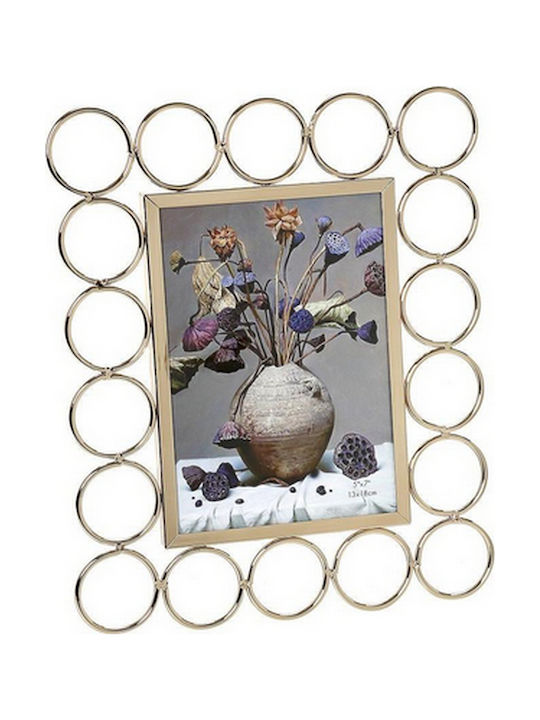 Espiel Metallic Photo Frame With Gold Frame