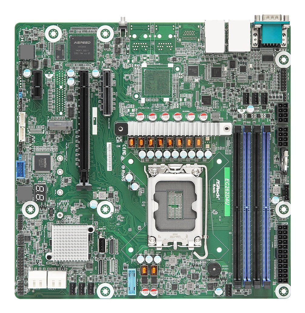 ASRock C262 Motherboard Micro ATX με Intel 1700 Socket