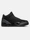 Air  3 Retro Дамски Високи Черни Сникърси
