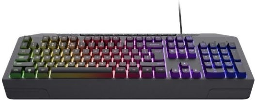 Trust GXT836 EVOCX Gaming Tastatur mit RGB-Beleuchtung (Griechisch)