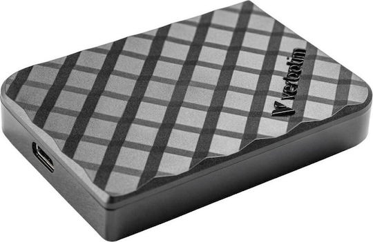 Verbatim Store 'n' Go Mini Diamond USB-C Външен SSD 1TB 2.5" Черен