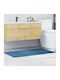 vidaXL Non-Slip Bath Mat 4019853 Blue 70x120cm