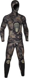 C4 Skin Med Divisible Wetsuit Shaved for Speargun Camo Camouflage 3mm