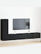 Wohnzimmer TV-Einheit Black Oak L100xB30xH30cm