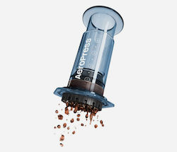 Кафеварка Aerobie Aeropress, прозрачна синя