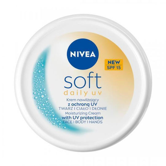 Nivea Soft Daily UV Sunscreen For Face & Body SPF15 100ml
