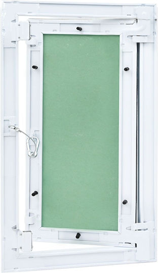 Vidaxl Access Panel Aluminum Frame Plasterboard 250x400 mm Green