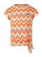 Kids' Shirt Short Sleeve Orange, Beige, Ecru