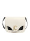 Leather Women's Bag Shoulder White