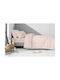 Astron Italy Kids Sheets Set Single Cotton Fairy Unicorn Pink 175x260cm 3 Pieces
