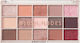 MUA 15 Shade Lidschattenpalette Matt in fester ...