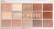 MUA 15 Shade Lidschattenpalette Matt in fester ...