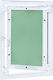 Vidaxl Aluminum Access Panel Plaster 300x400 mm Green
