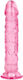 Toyz4lovers Amedeo Jelly Glass Dildo With Suction Cup Pink 19cm