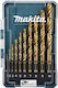 Makita Σετ 10 Τρυπάνια HSS με SDS Plus Στέλεχος για Μέταλλο, Ξύλο και Δομικά Υλικά