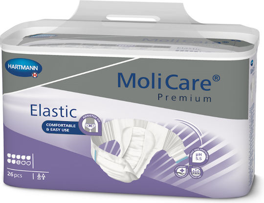 Hartmann Molicare Premium Elastic Πάνες Ακράτειας Small 26τμχ