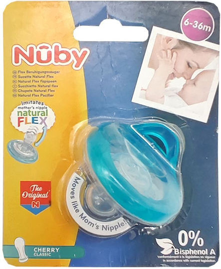 Nuby Suzeta Silicon Aqua pentru 6+ luni