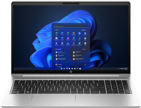 HP ProBook 450 G10 15.6" IPS FHD (i5-1334U/16GB/512GB SSD/W11 Pro) Silver Aluminum (Tastatură US)