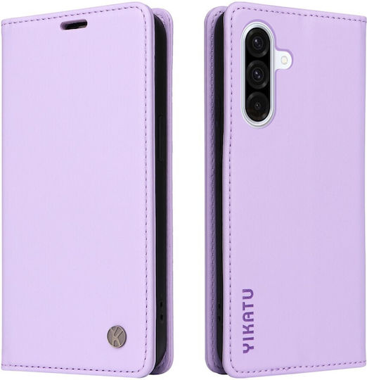 Yikatu Book Δερματίνης / Σιλικόνης Καφέ (Galaxy A36)