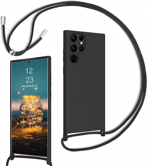 Husă de Protecție Samsung Galaxy S22 Lanț Negru