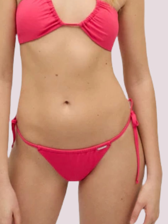 Ysabel Mora Bikini Slip Hot Pink