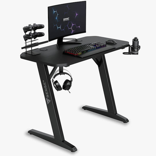 Γραφείο Gaming Nomad 120x60εκ. Μαύρο Γραφείο Gaming Nomad 120x60εκ. Μαύρο