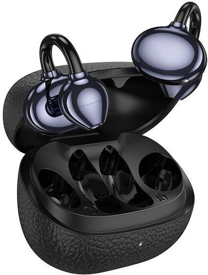 Hoco EA5 Duke III Open Ear Bluetooth Handsfree Earphones with Charging Case Black