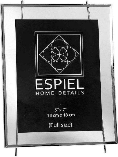 Espiel Metallic Photo Frame with Silver Frame
